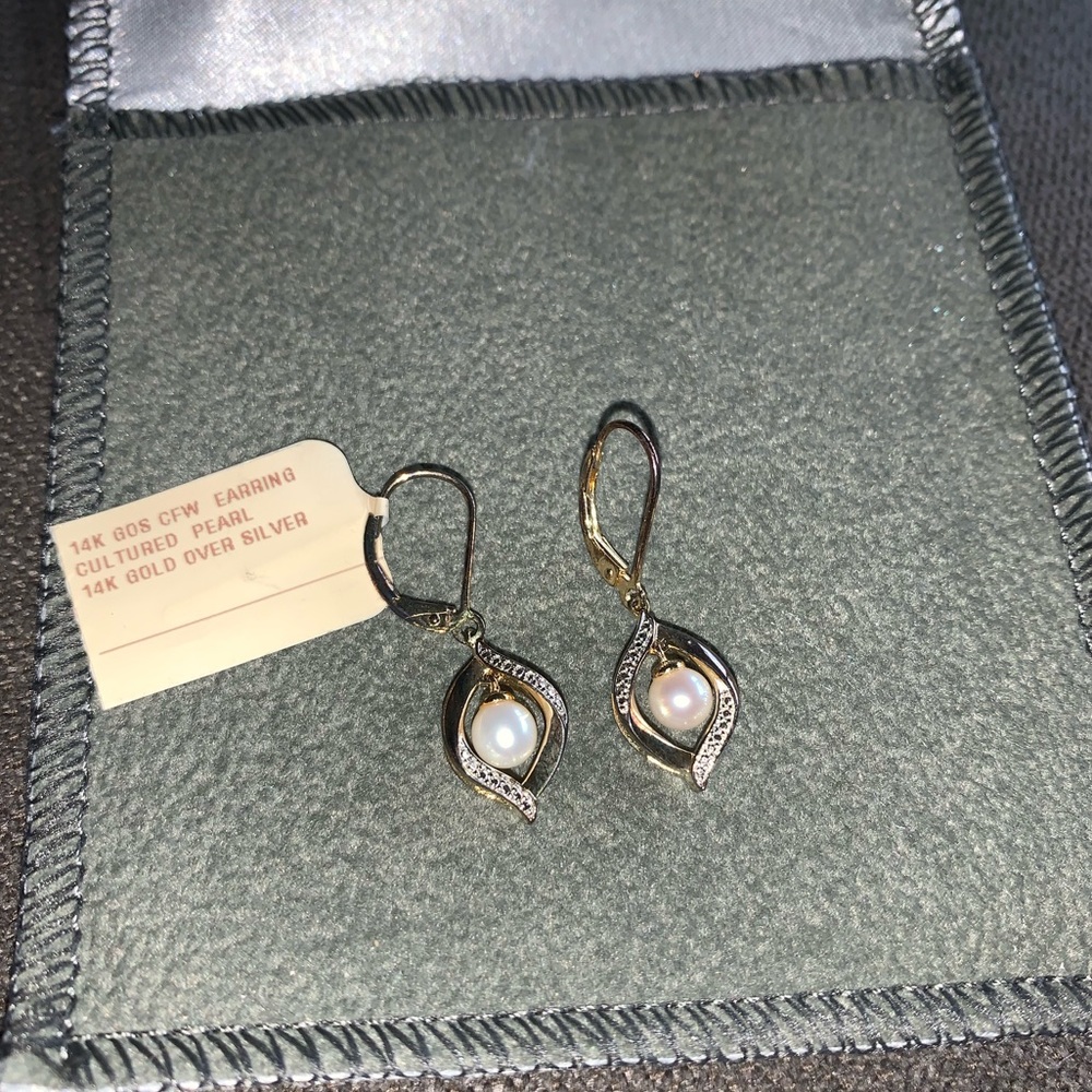 14k Gold Brand New Earrings